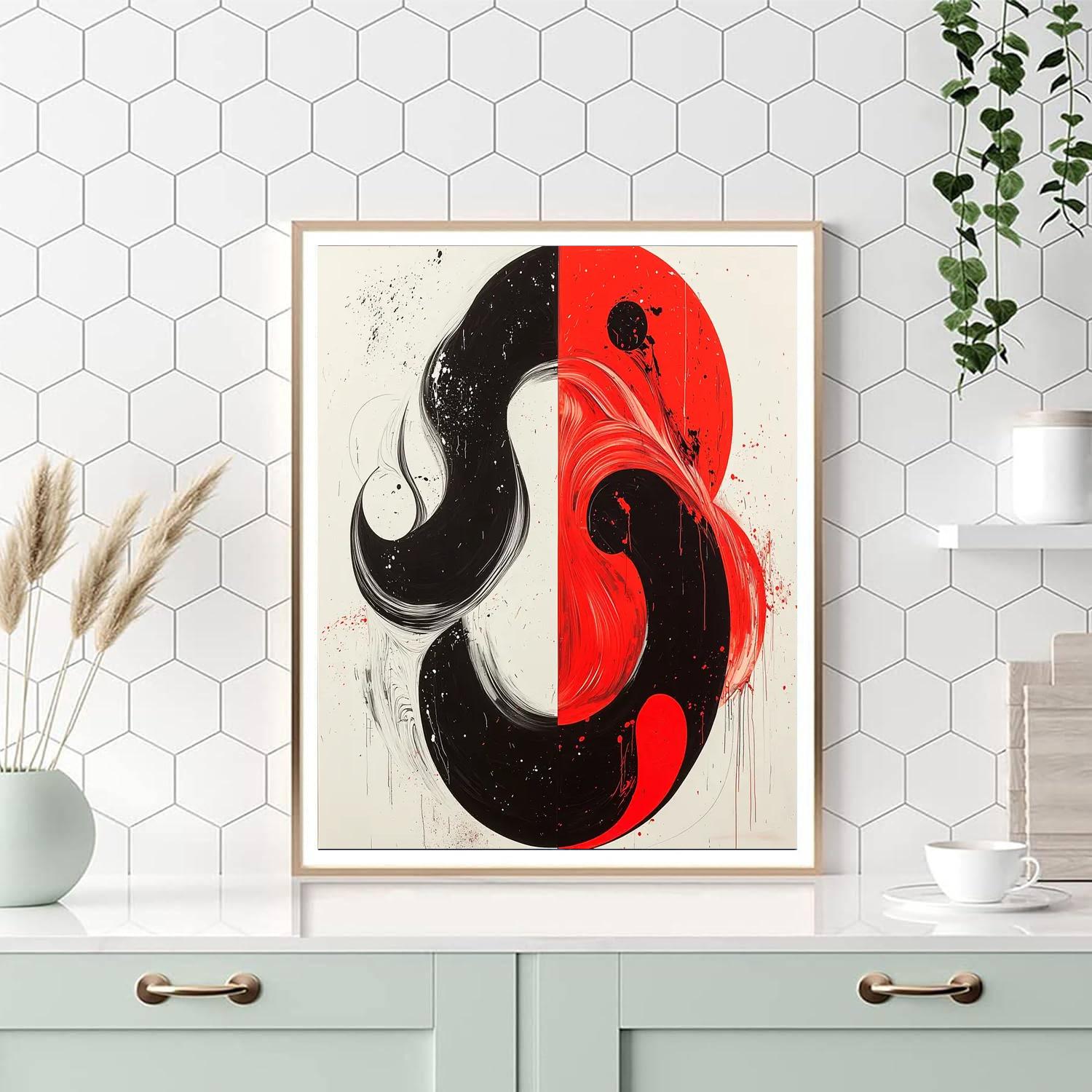 Banksy Inspired The Cycle Of Existence  Numbered Painting Kits