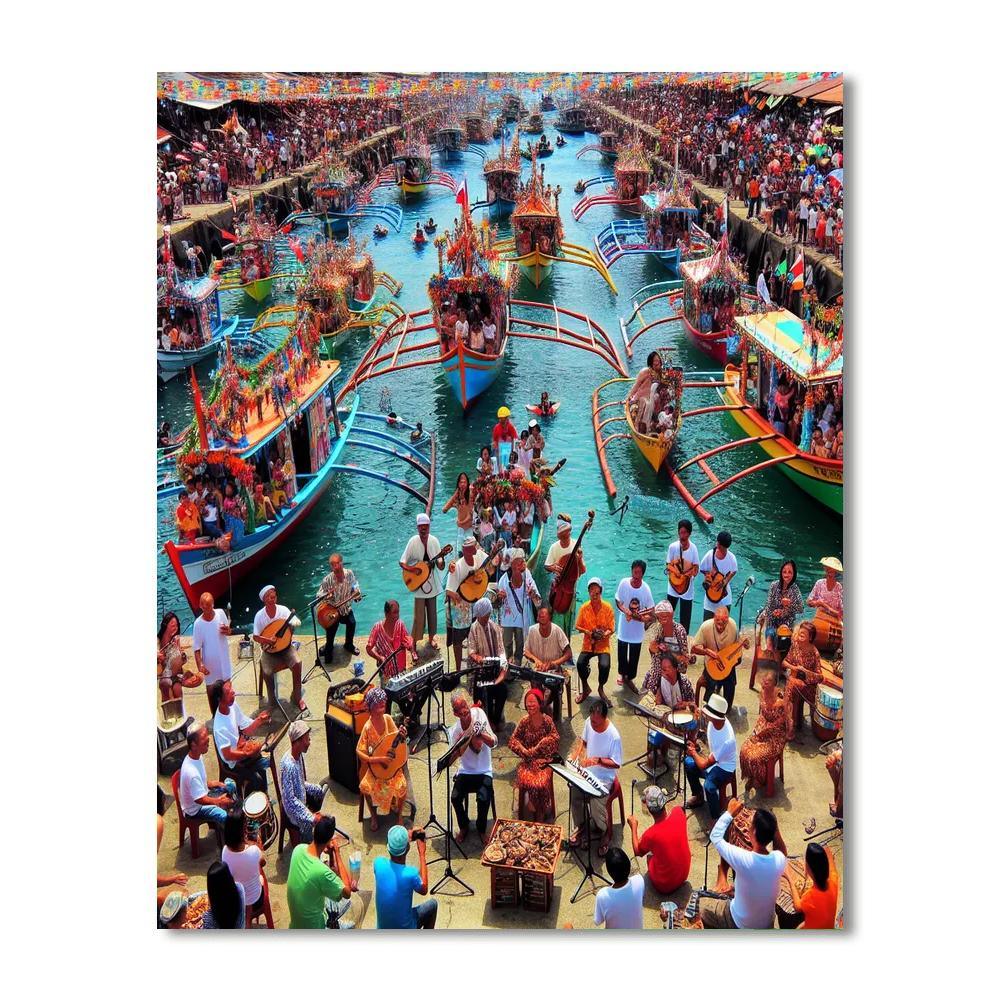 Harbor Festival Paint By Number