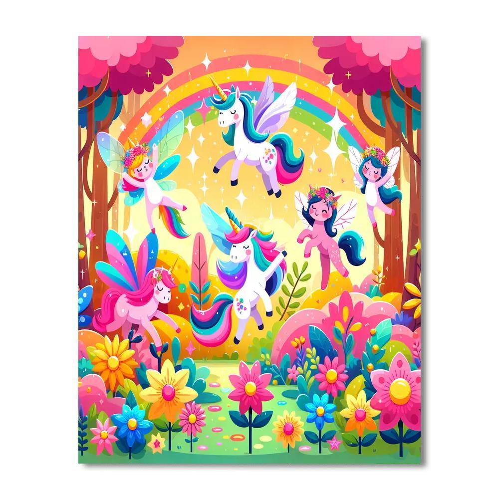 Magical Creature Gathering Paint By Numbers Kits
