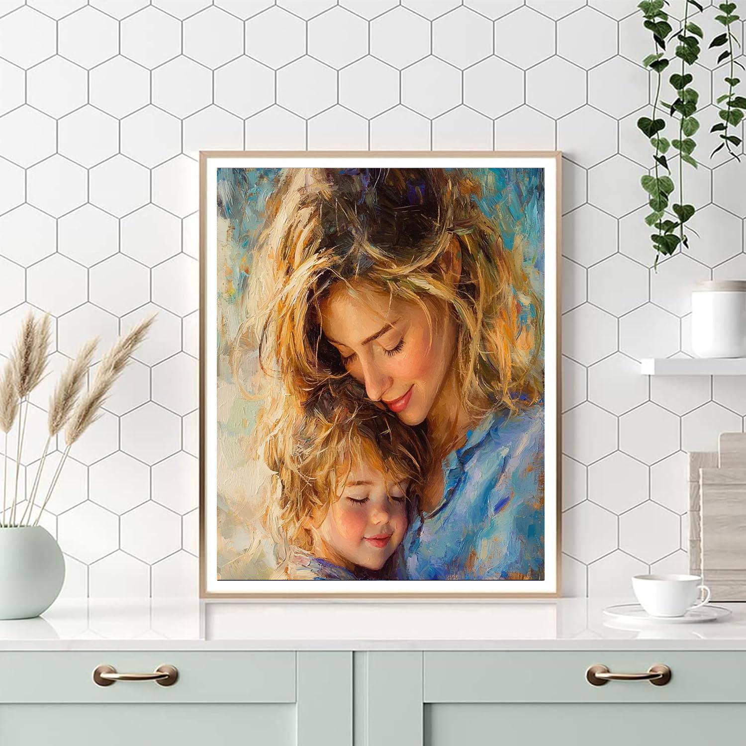 A Stroll Through Memory Lane Painting Number Kit