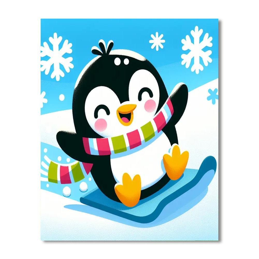 Adventure Penguin Paint By Numbers Kits