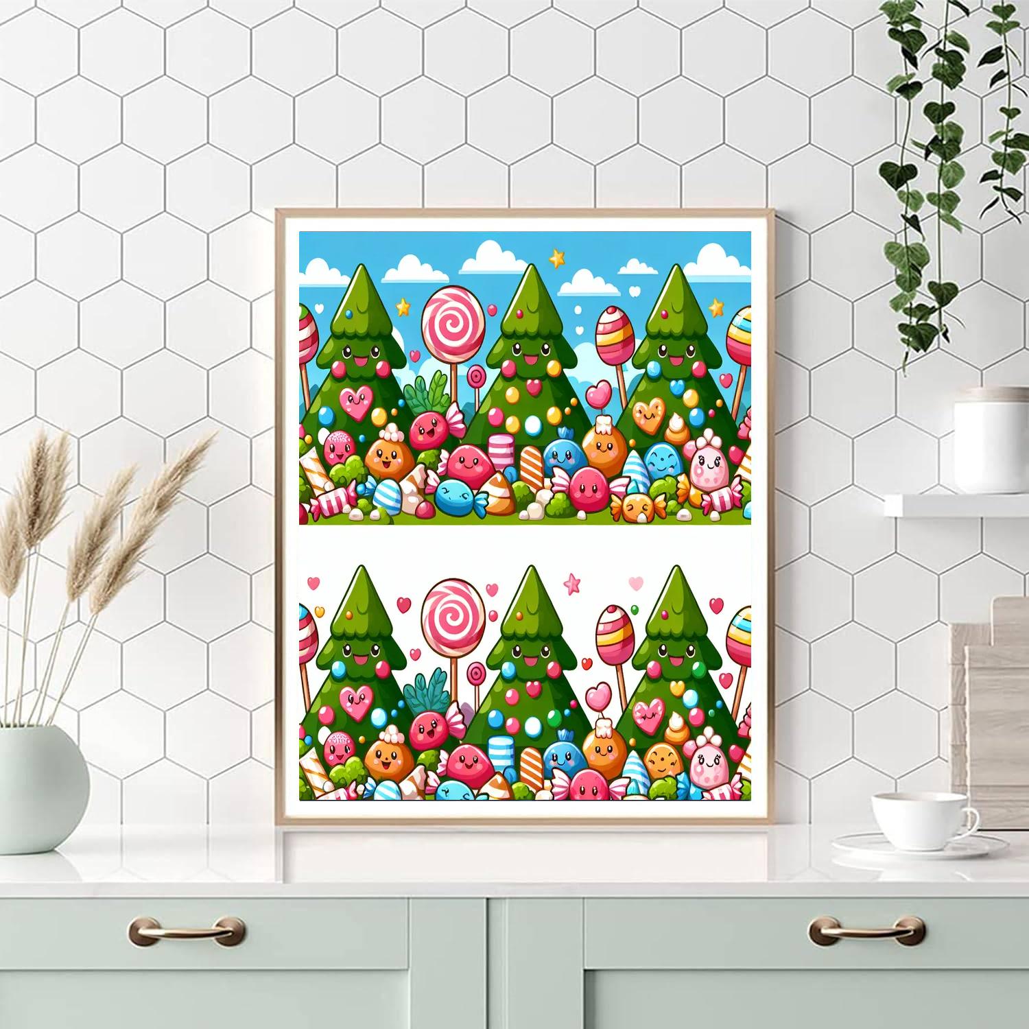 Candyland Quest Number Painting