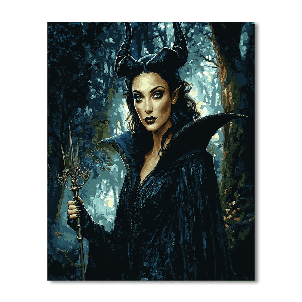 Angelina Jolie: The Rebel Heart Of Maleficent Paint By Numbers Kits