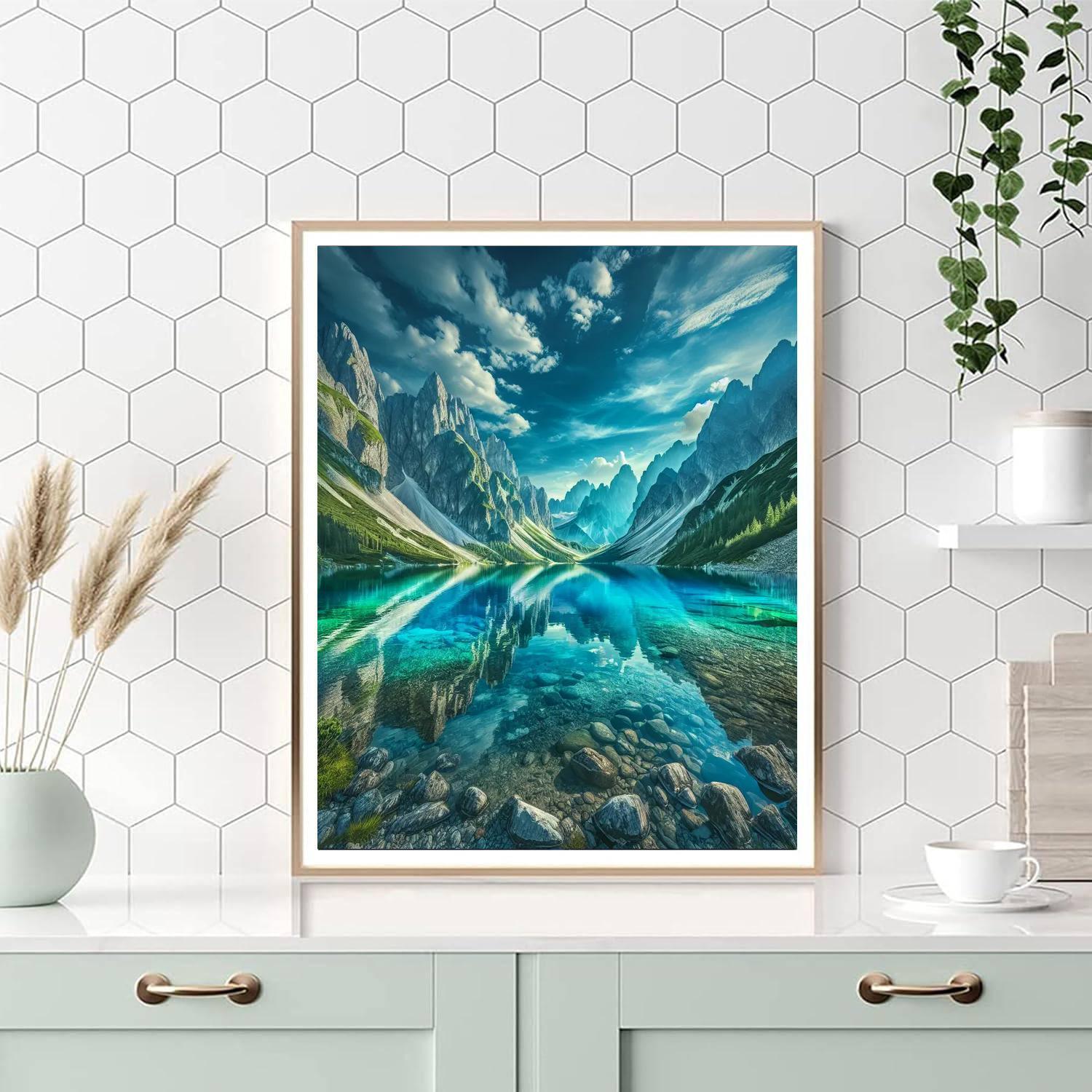 Crystal Lake Mystique Paint By Numbers Art