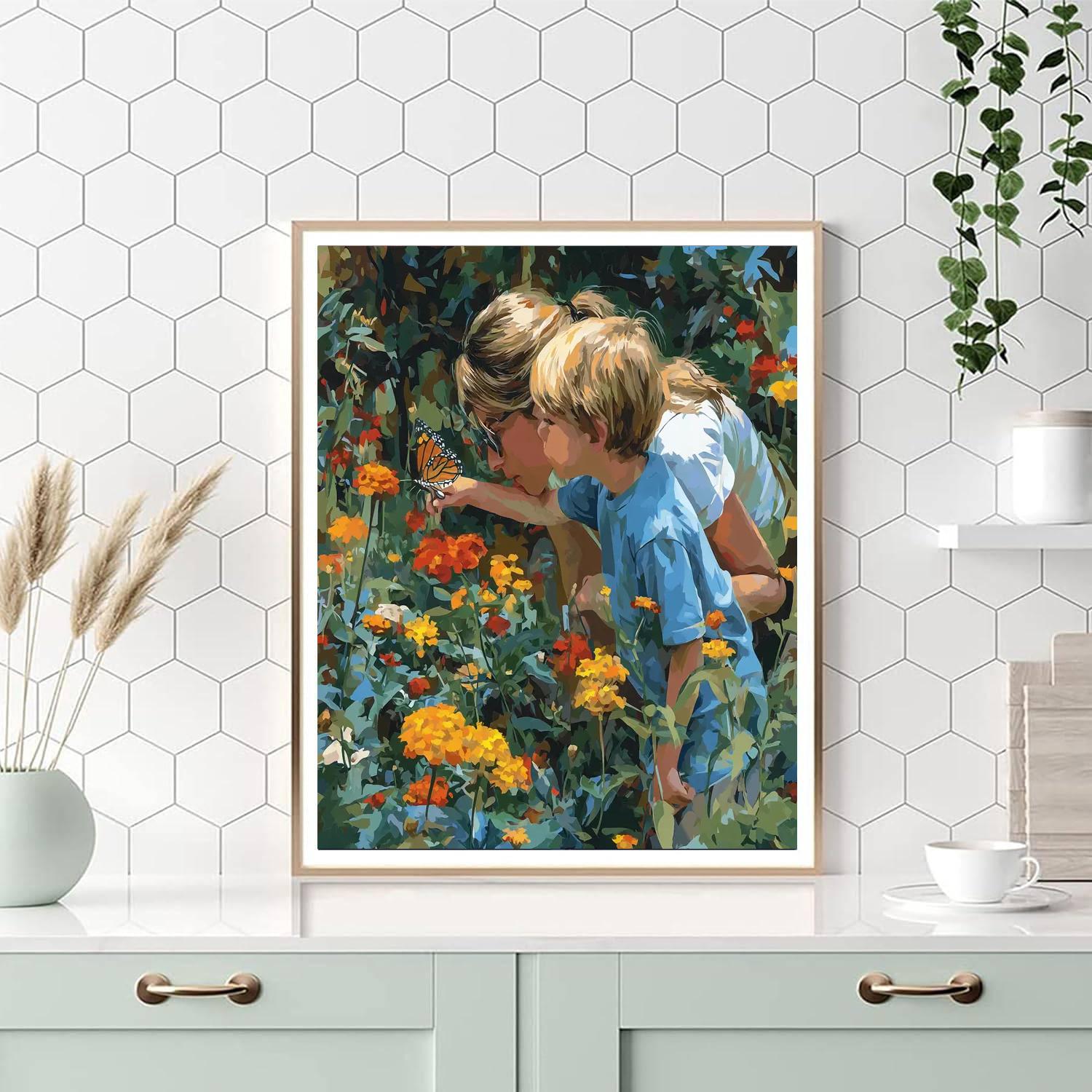 Nature's Classroom Number Painting