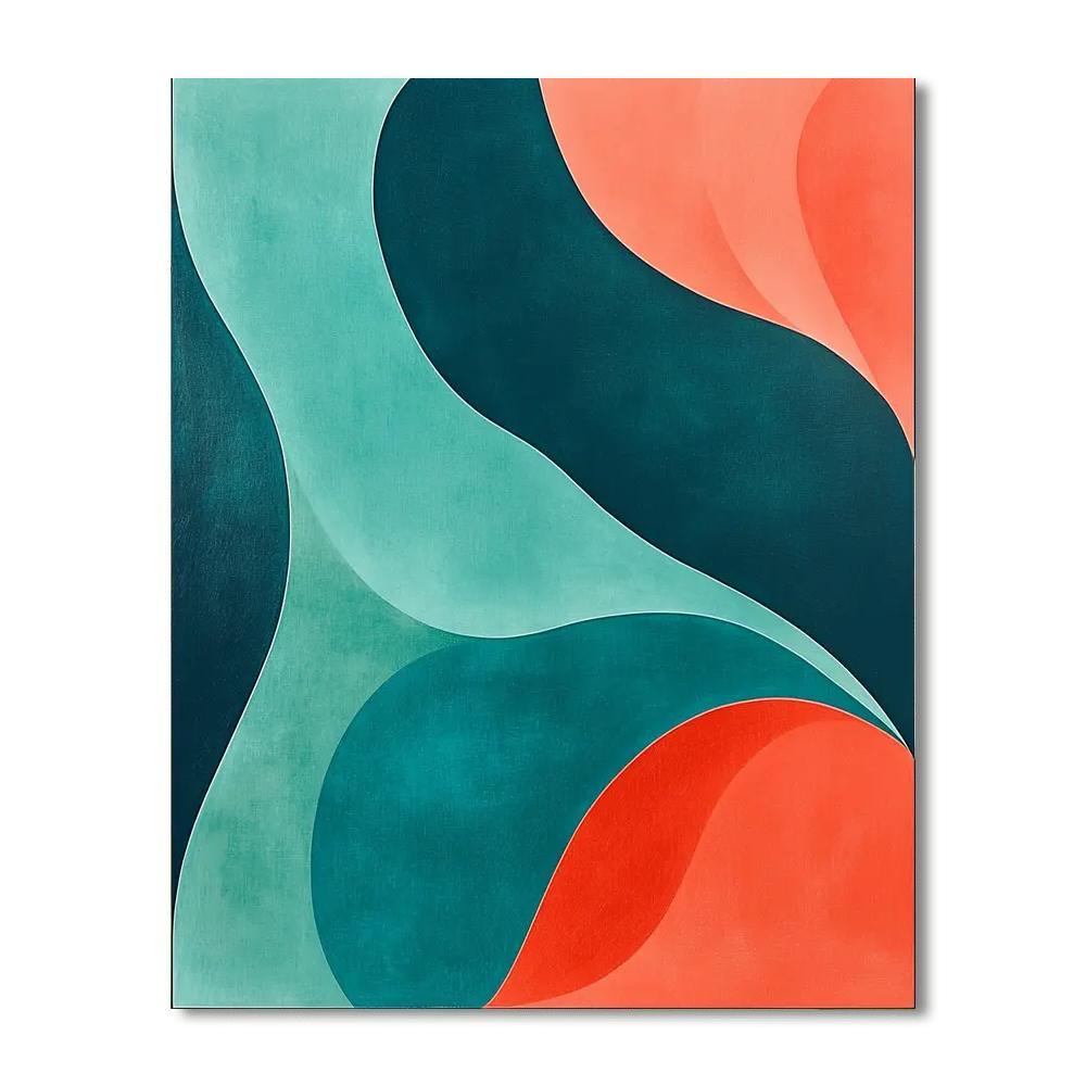 Michelangelo Inspired Eternal Dance  Painting Number Kit