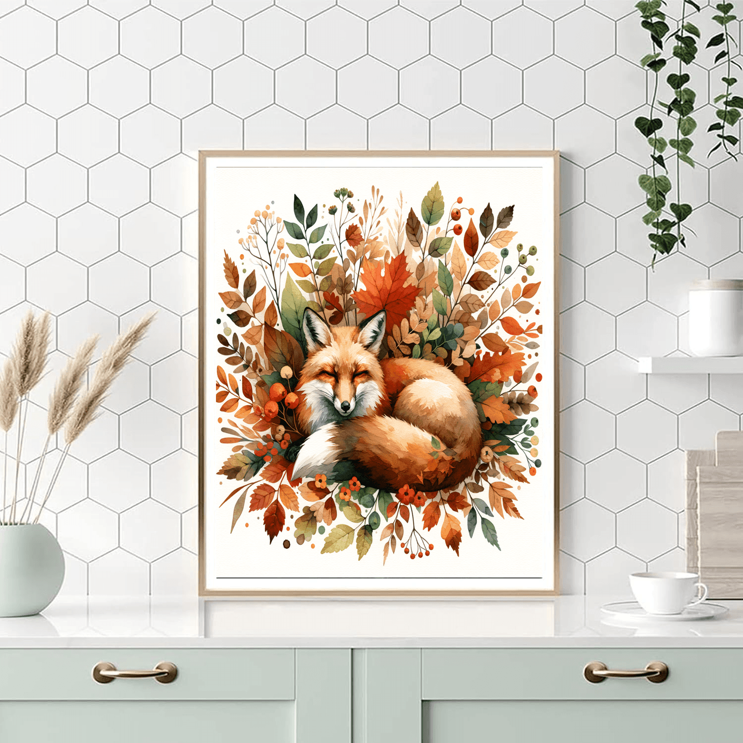 Fox Serenity DIY Paint By Numbers