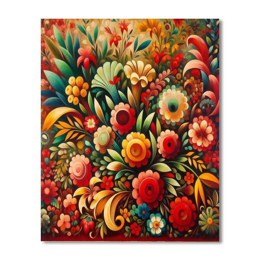 Frida's Vibrant Legacy Paint By Numbers