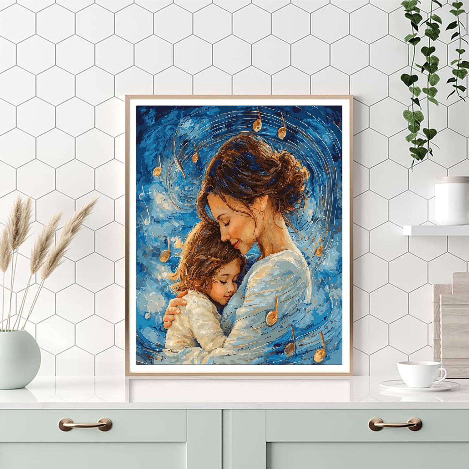 A Symphony Of Hugs Number Painting