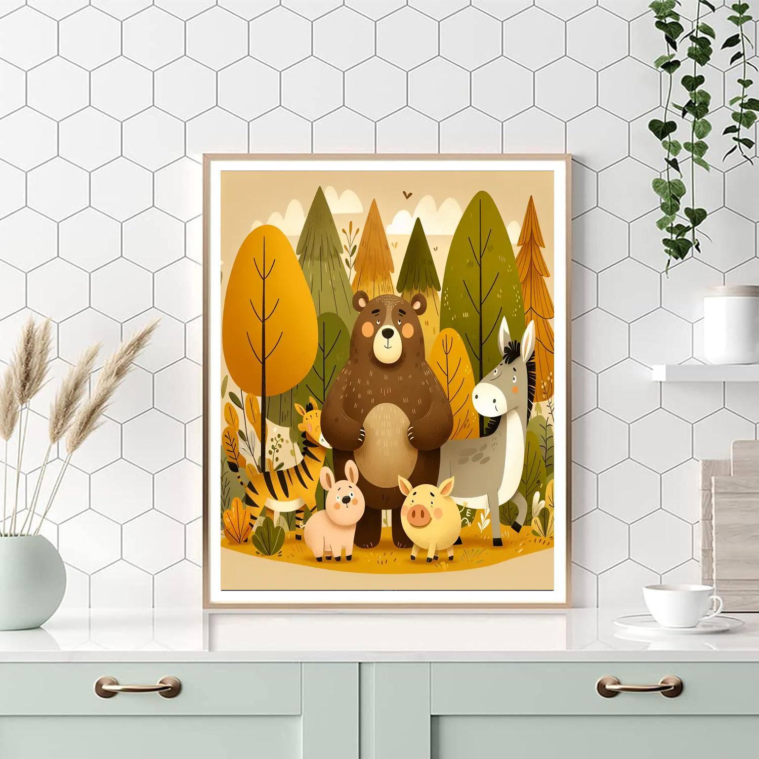 Pooh's Honey Haven Numbered Painting Kits