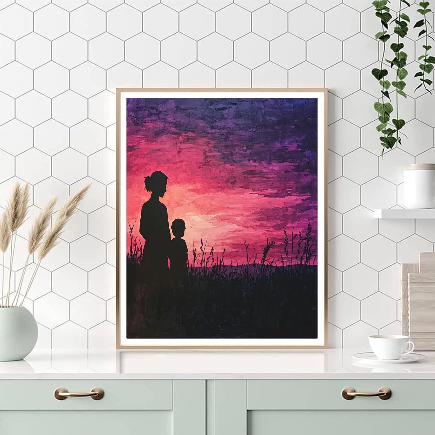 Tender Moments At Twilight Paint By Numbers Kits