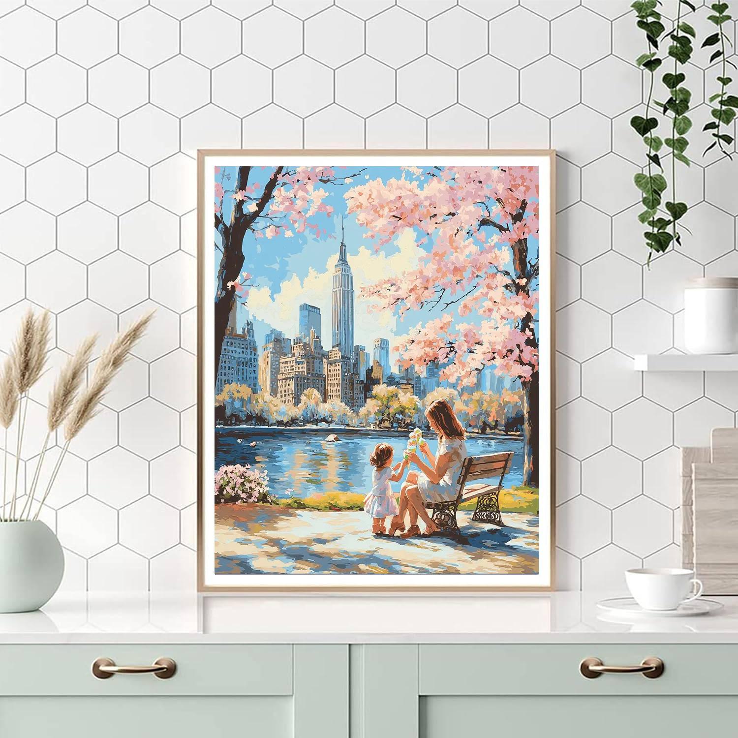 Sweet Moments Number Painting