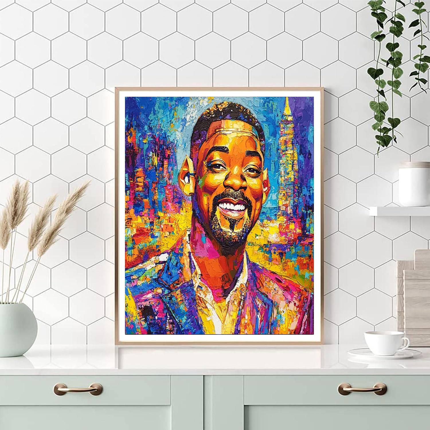 Will Smith: The Fresh Prince Of Versatility Numbered Painting Kits