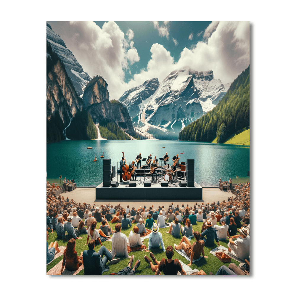 Montreux Jazz Festival - Montreux Paint By Color