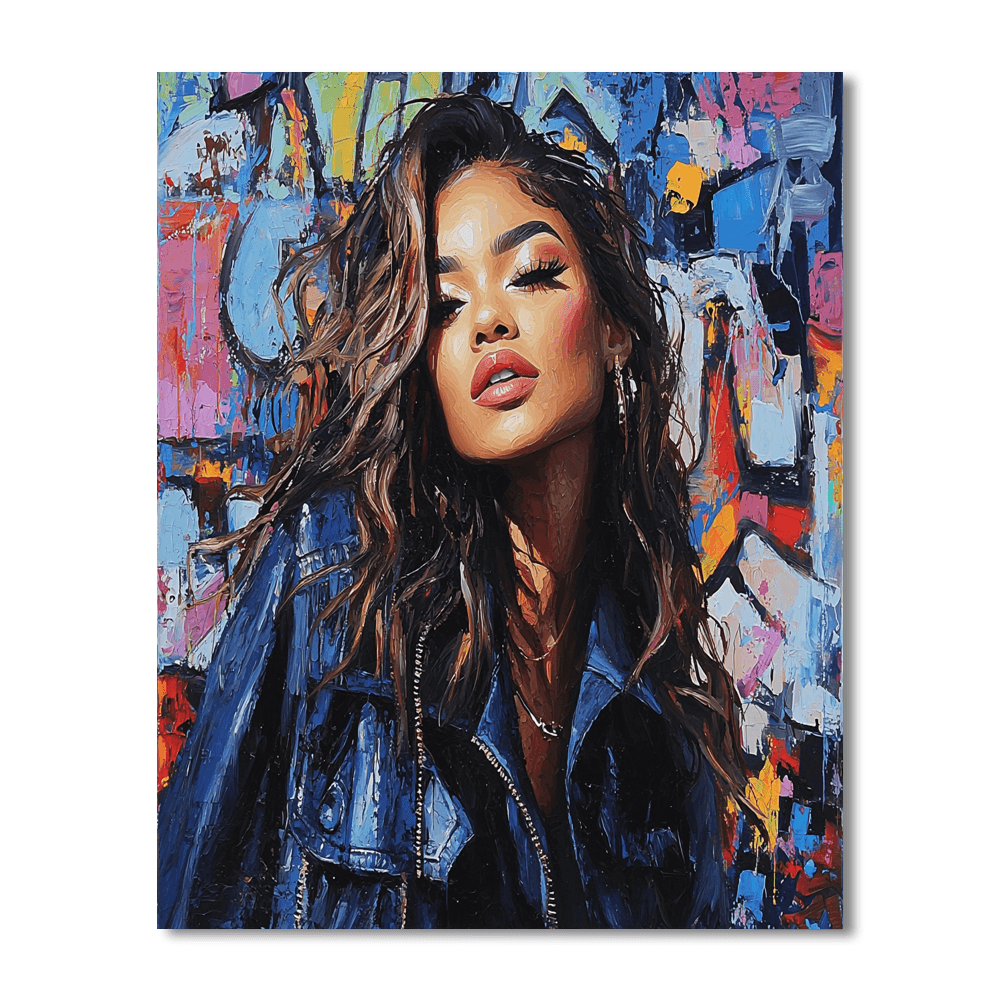 Zendaya: The Marvelous Versatility Of A Rising Star Painting Number Kit