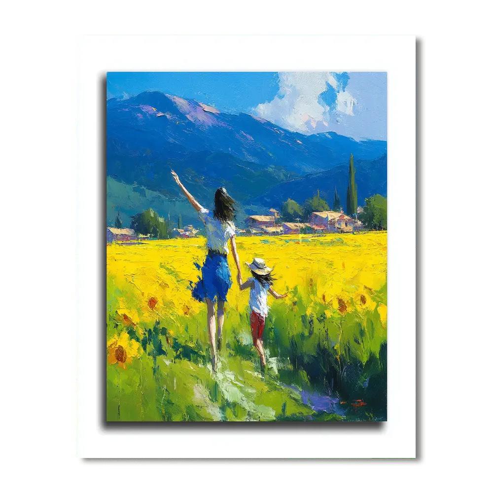 Symphony Of Sunflowers Paint By Color