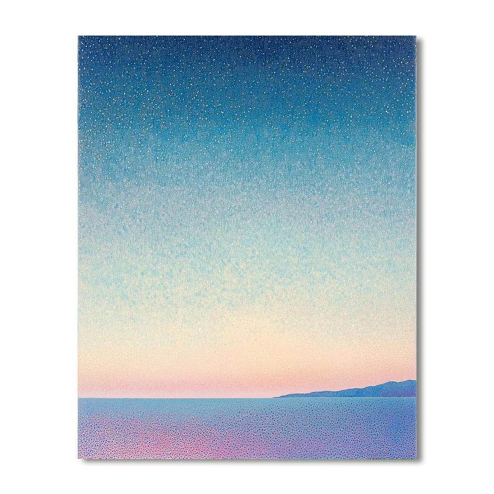 Georges Seurat Inspired Whispering Skies  Paint By Number