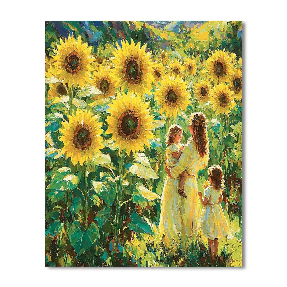 Harmonious Blooms Paint By Numbers