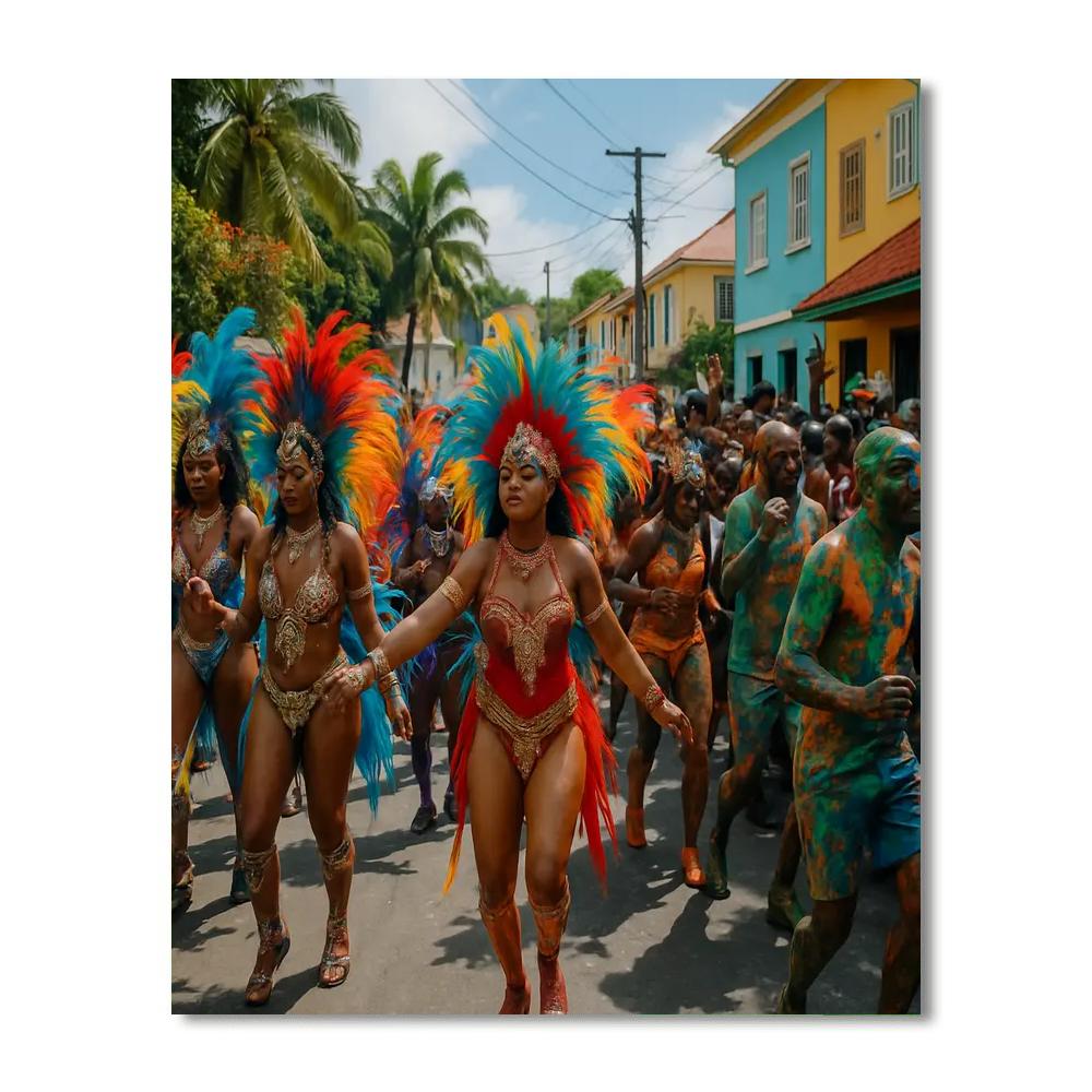 Spice Mas - Grenada DIY Paint By Numbers