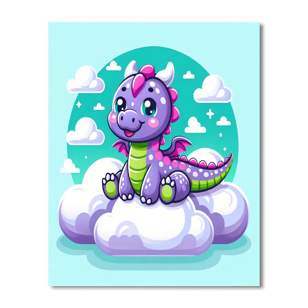 Dandy Dragon Paint By Number