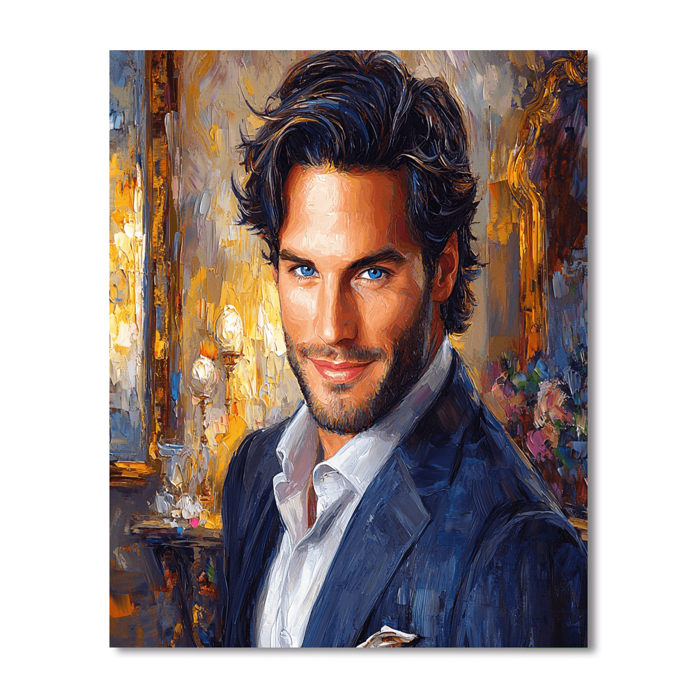 Ben Barnes: The Charismatic Shadow Of Dorian Gray Paint By Numbers