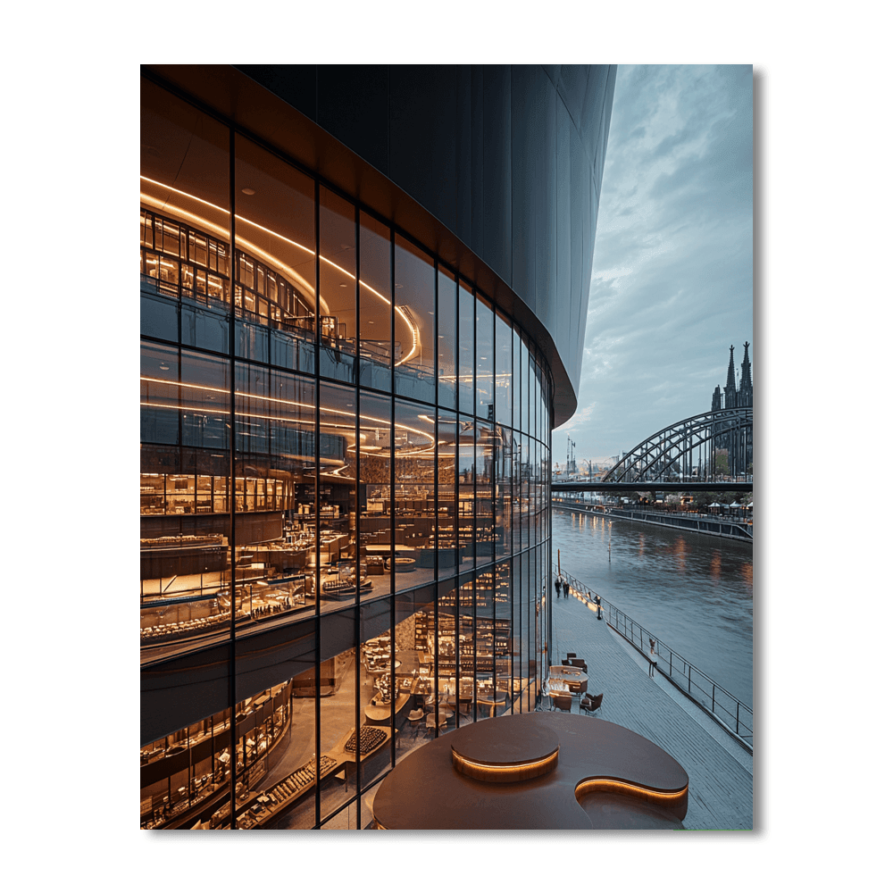 Cologne Chocolate Museum - Germany Number Painting