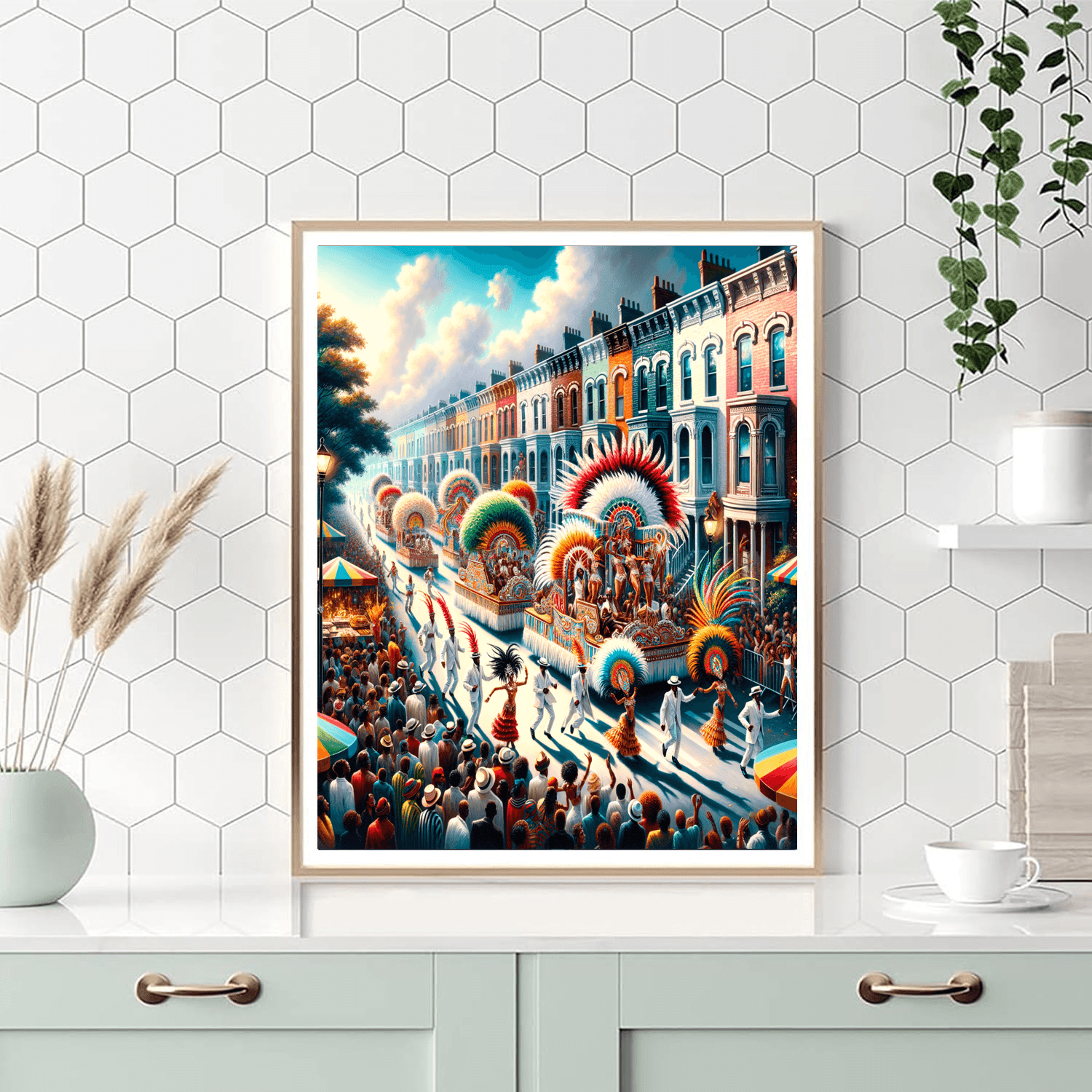 Notting Hill Carnival - London, Uk Paint By Number