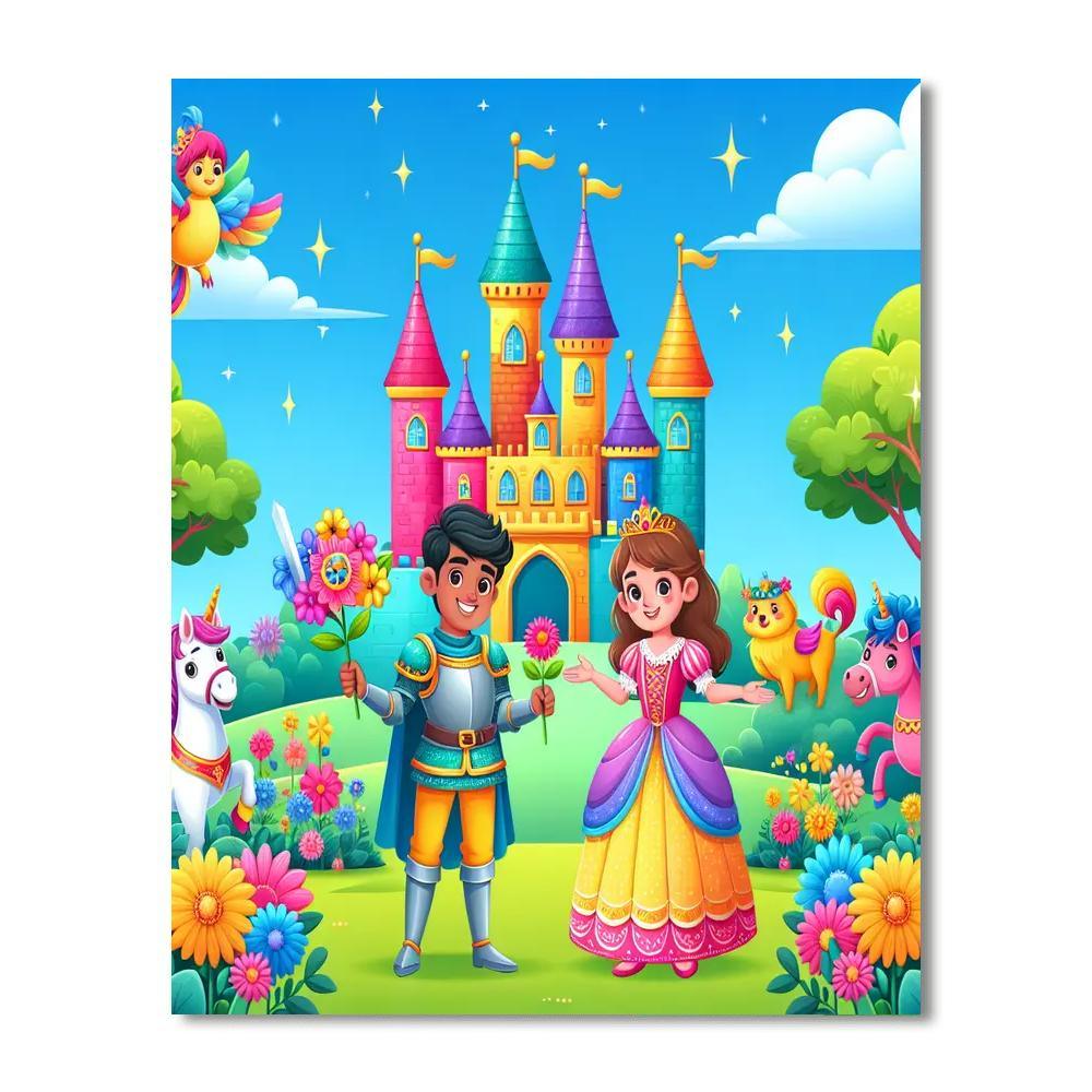 Fantastic Fairy Tale Adventures Paint By Numbers Kits