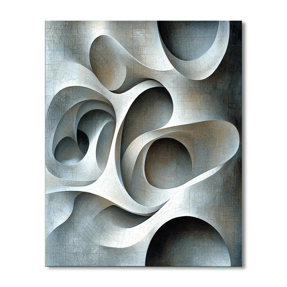 Michelangelo Inspired Mystical Wind  Painting Number Kit