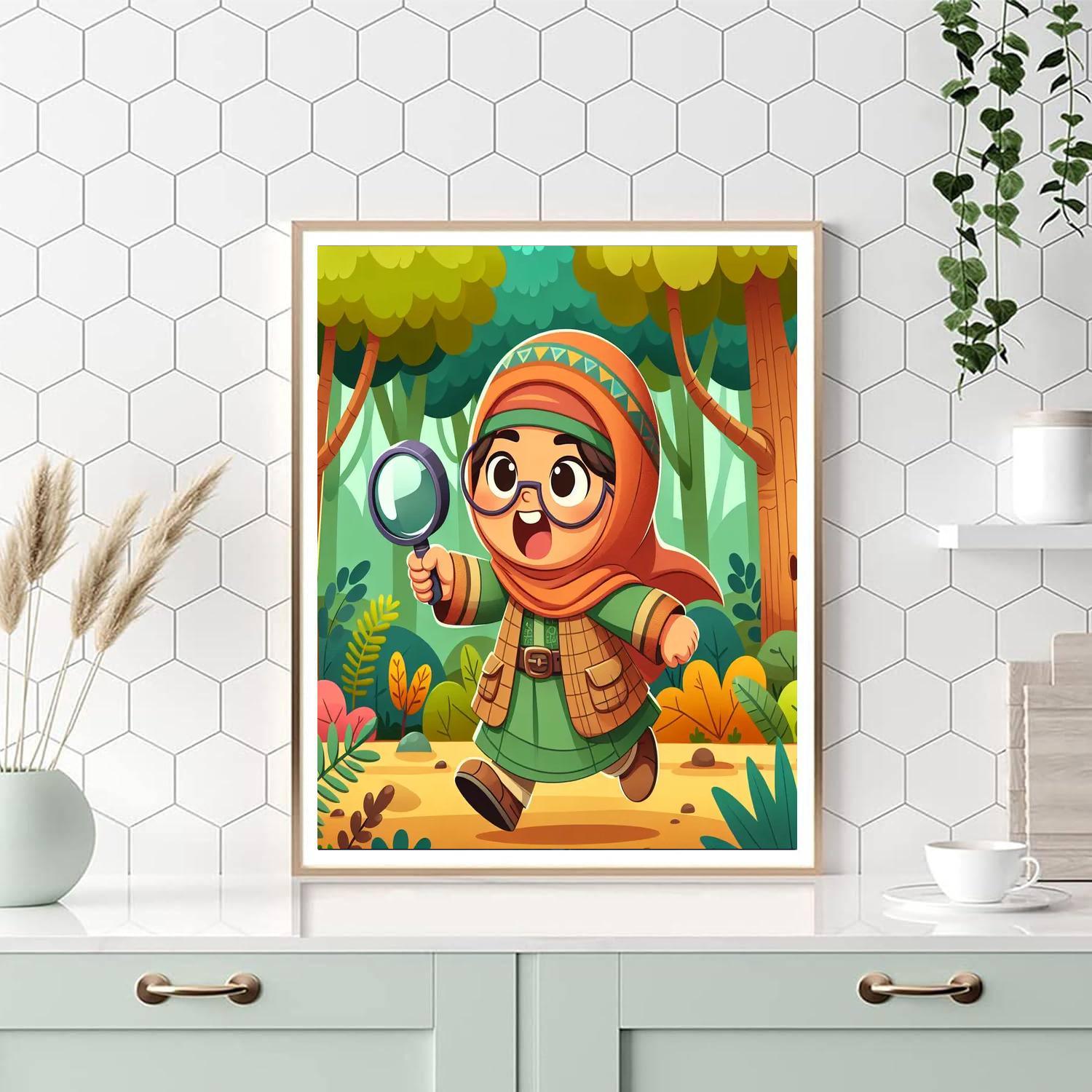 Enthusiastic Little Explorer Paint By Numbers Kits