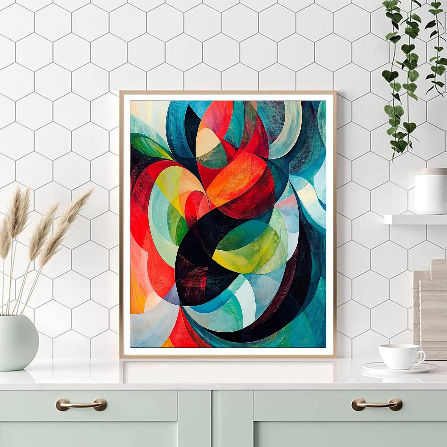 Psychedelic Artists Inspired Psychedelic Dreamscapes  Number Painting