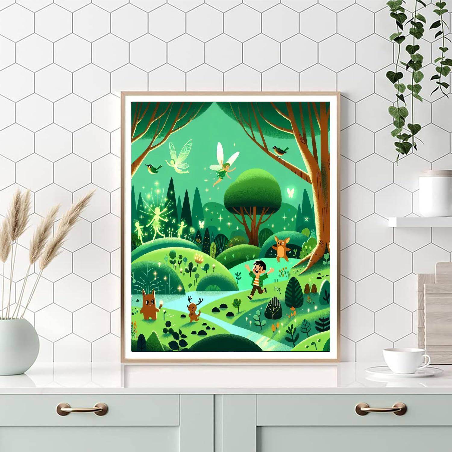 Magical Tree Kingdom Paint By Numbers Kits