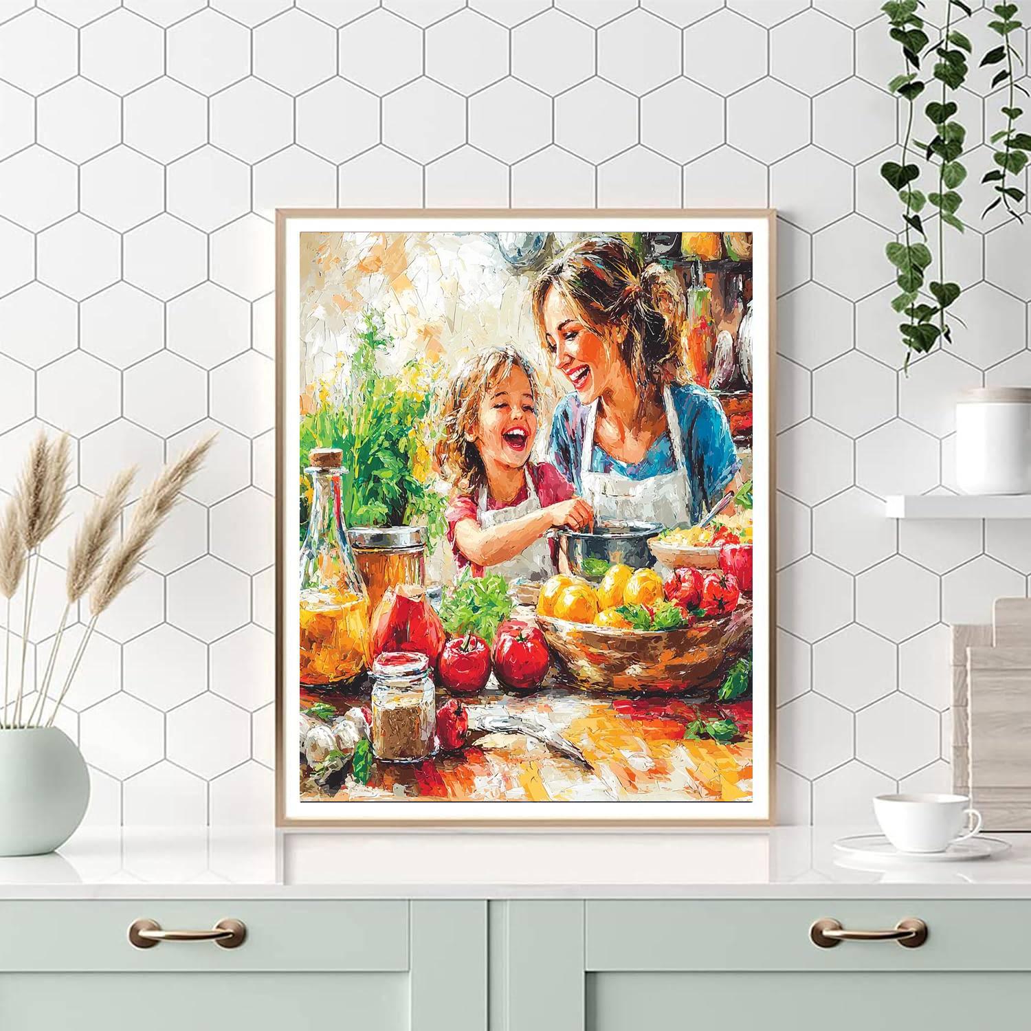 Joy In The Kitchen DIY Paint By Numbers