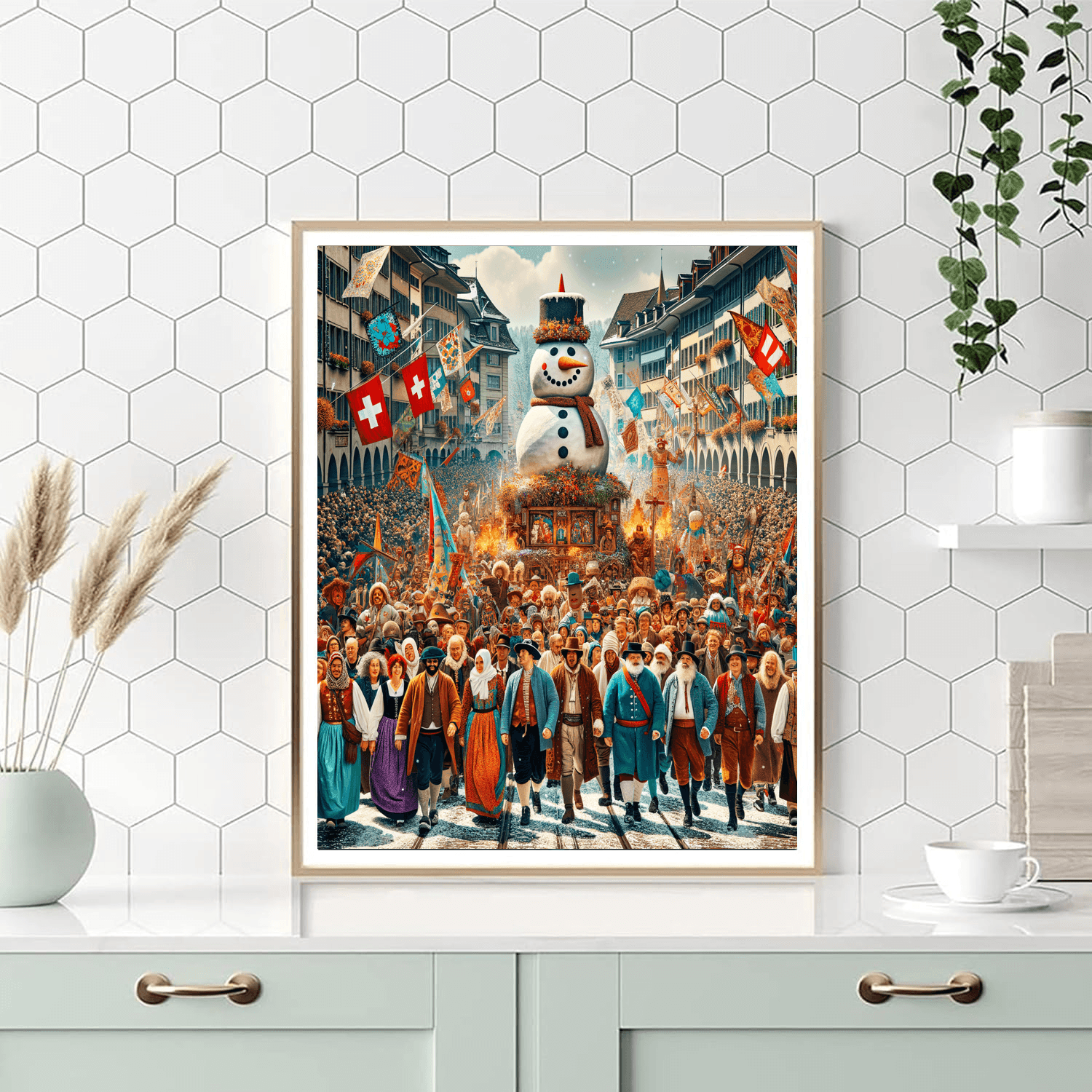 Sechseläuten - Zurich Numbered Painting Kits