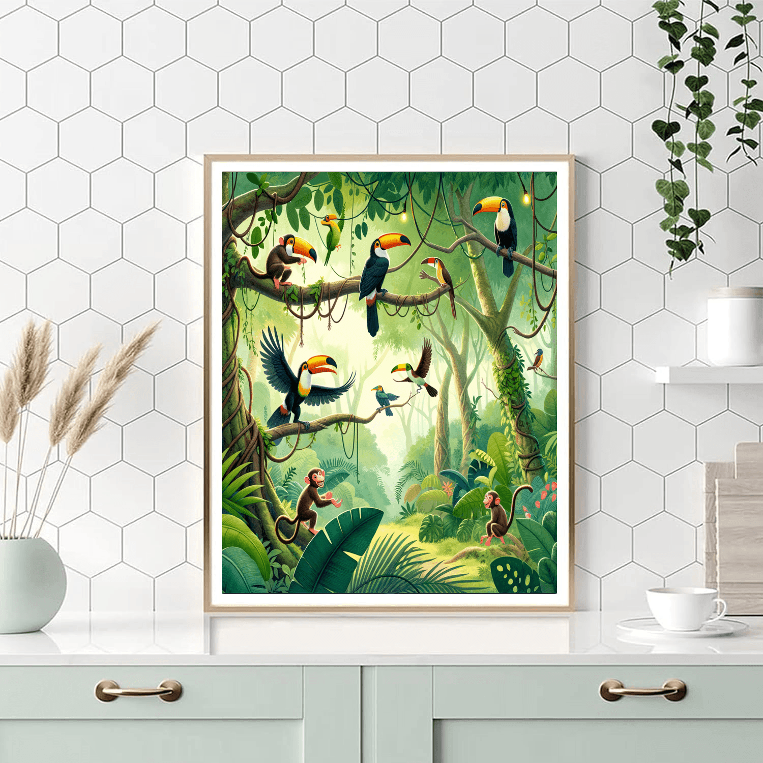 Explorer's Jungle Paint By Color