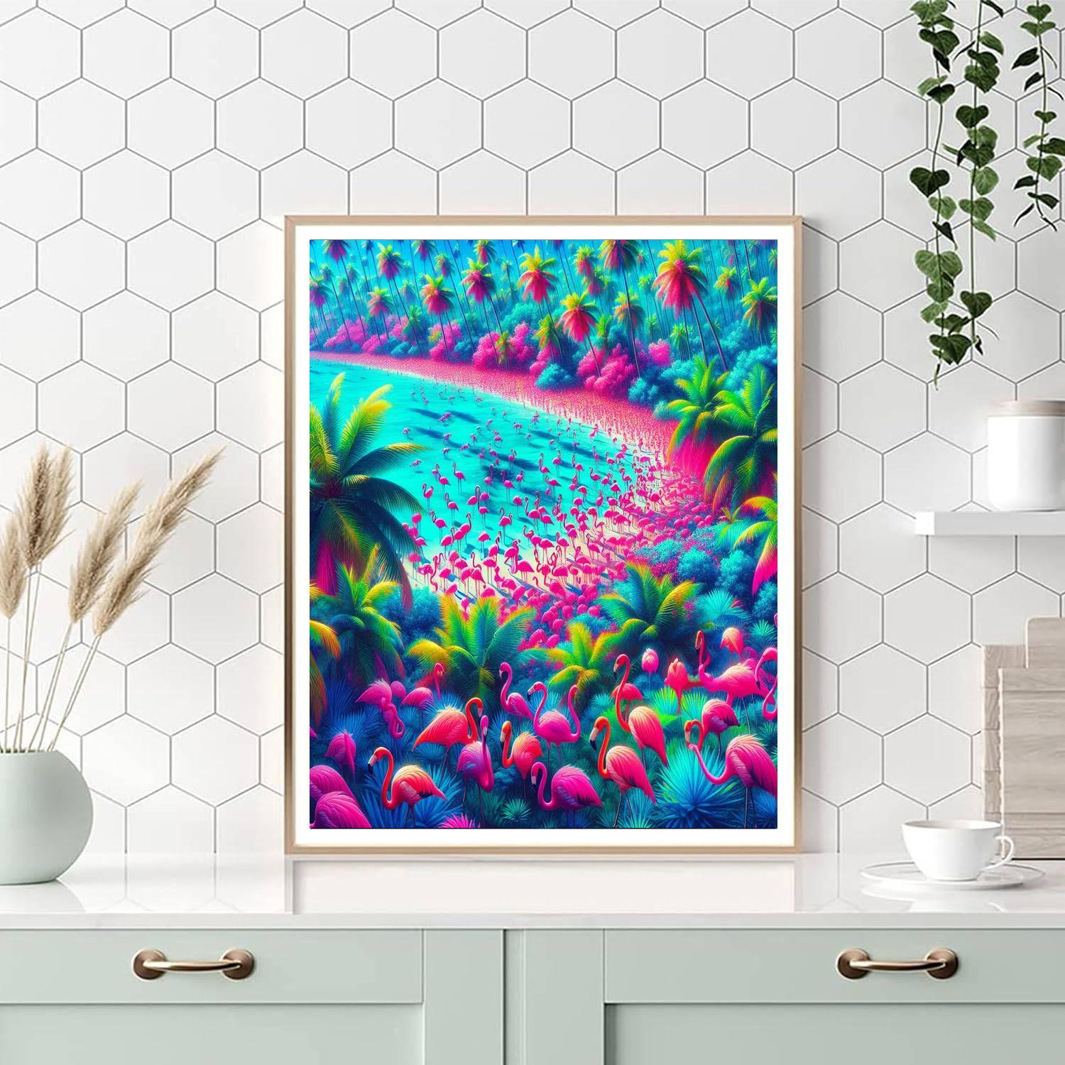 Tropical Bliss Escape Paint By Numbers Kits