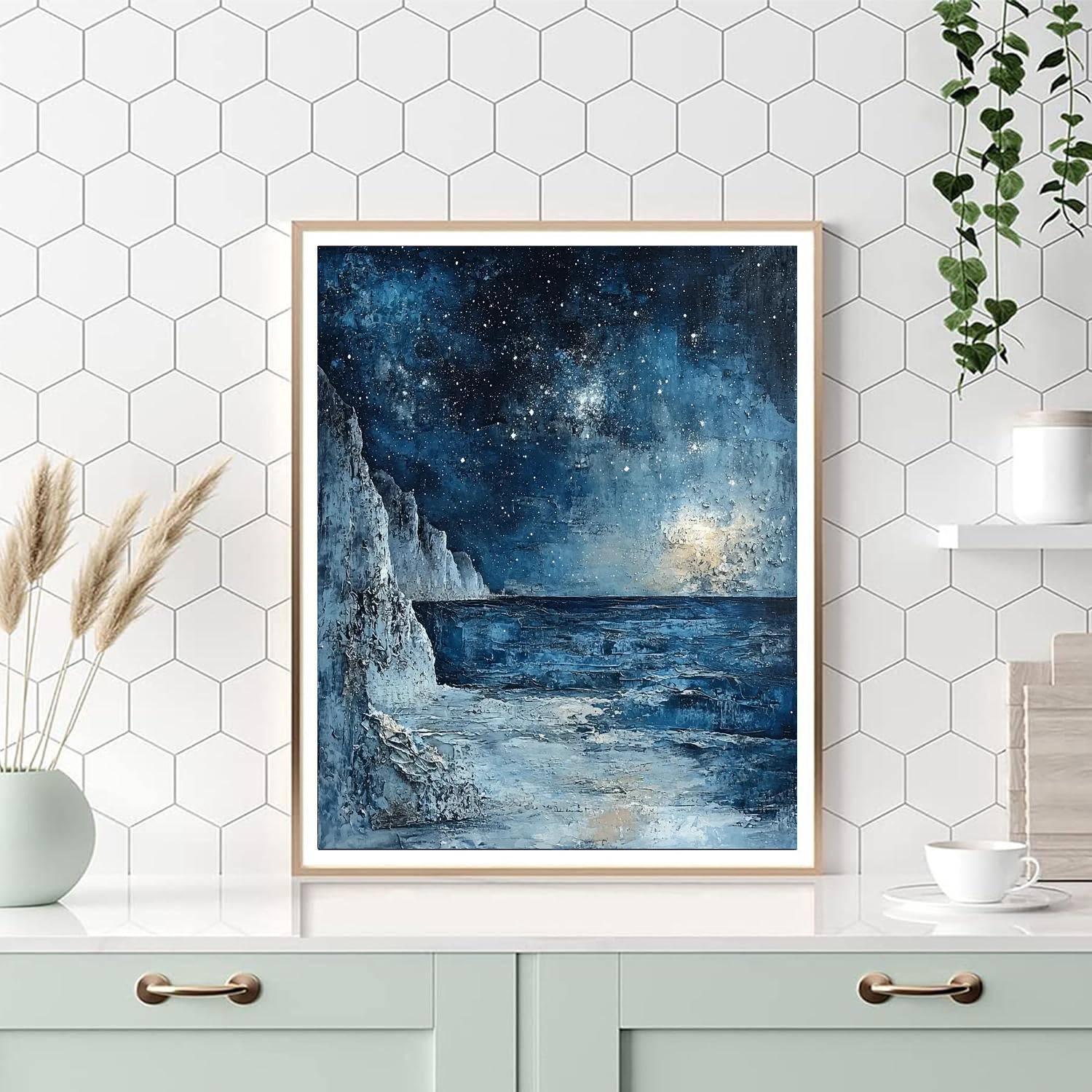 Anselm Kiefer Inspired Astronomical Imagination  Paint By Numbers