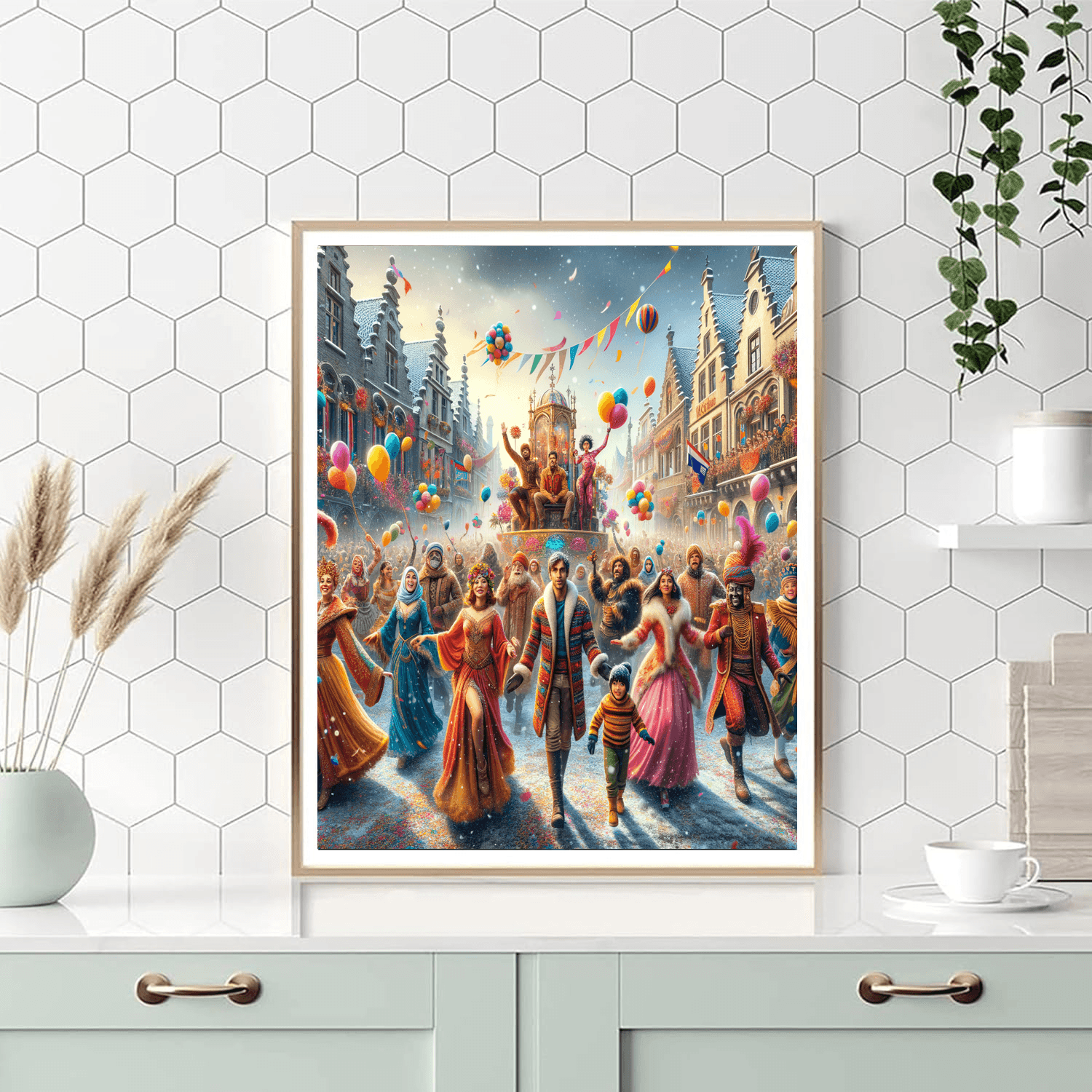 Ribe Carnival - Denmark Paint By Color