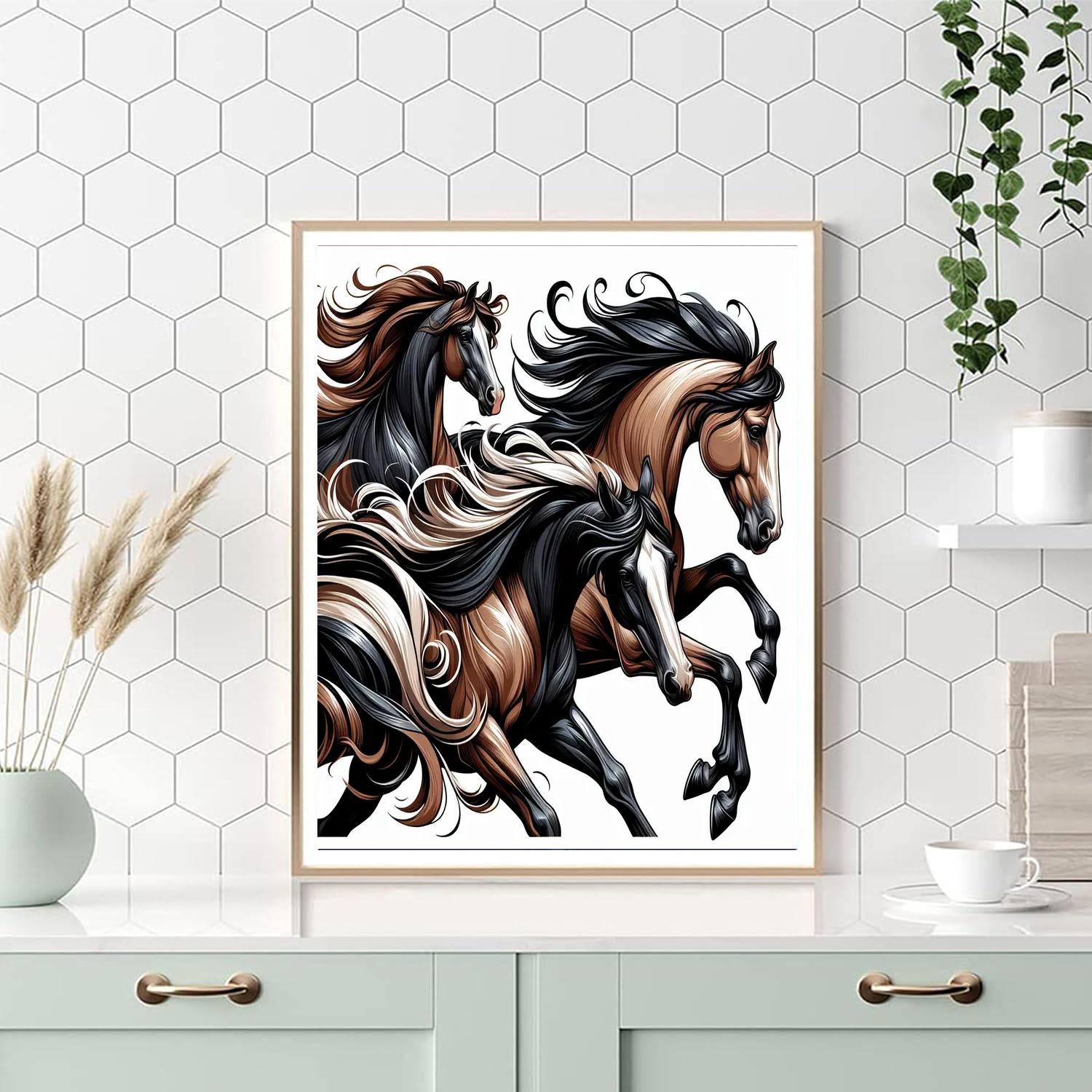 Majestic Equine Grace DIY Paint By Numbers
