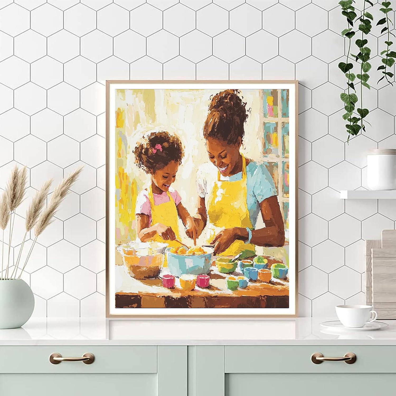 Mom's Little Helper Paint By Numbers
