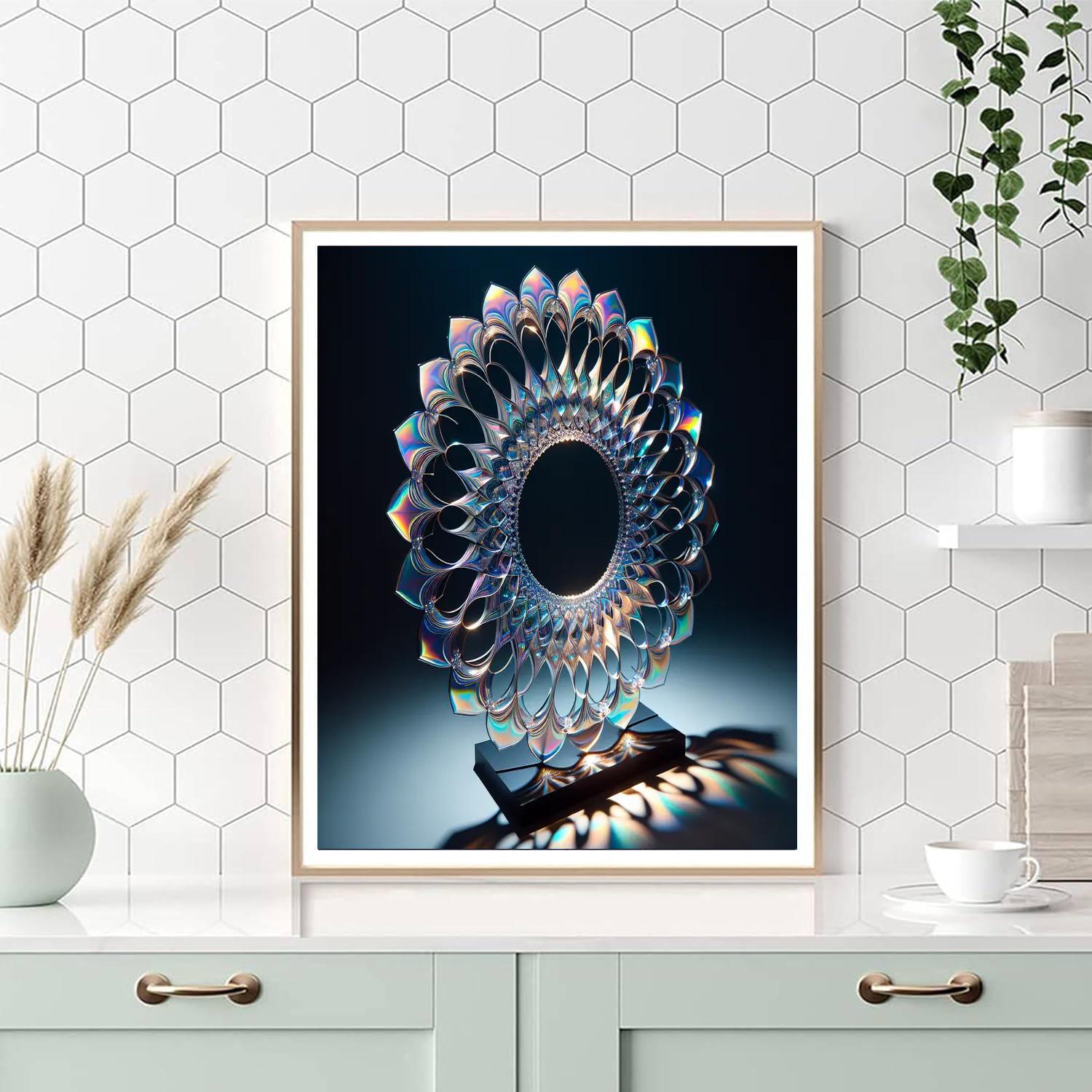 Mystical Aura Mirror Paint By Number