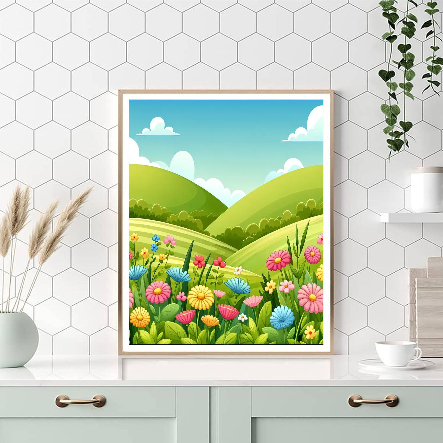 Majestic Meadows Paint By Numbers Art