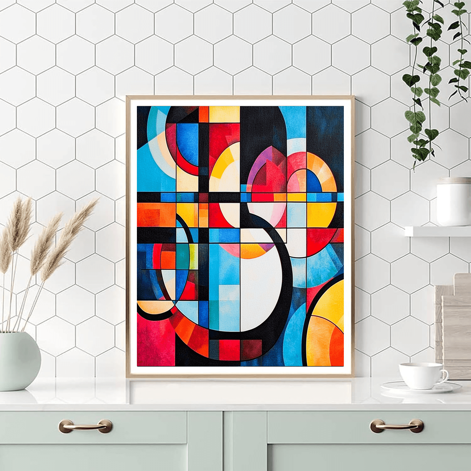 Wassily Kandinsky Inspired The Harmony Of Colors  Numbered Painting Kits