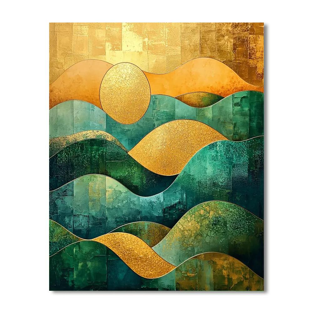 Leonardo Da Vinci Inspired Rhythms Of The Wild  DIY Paint By Numbers