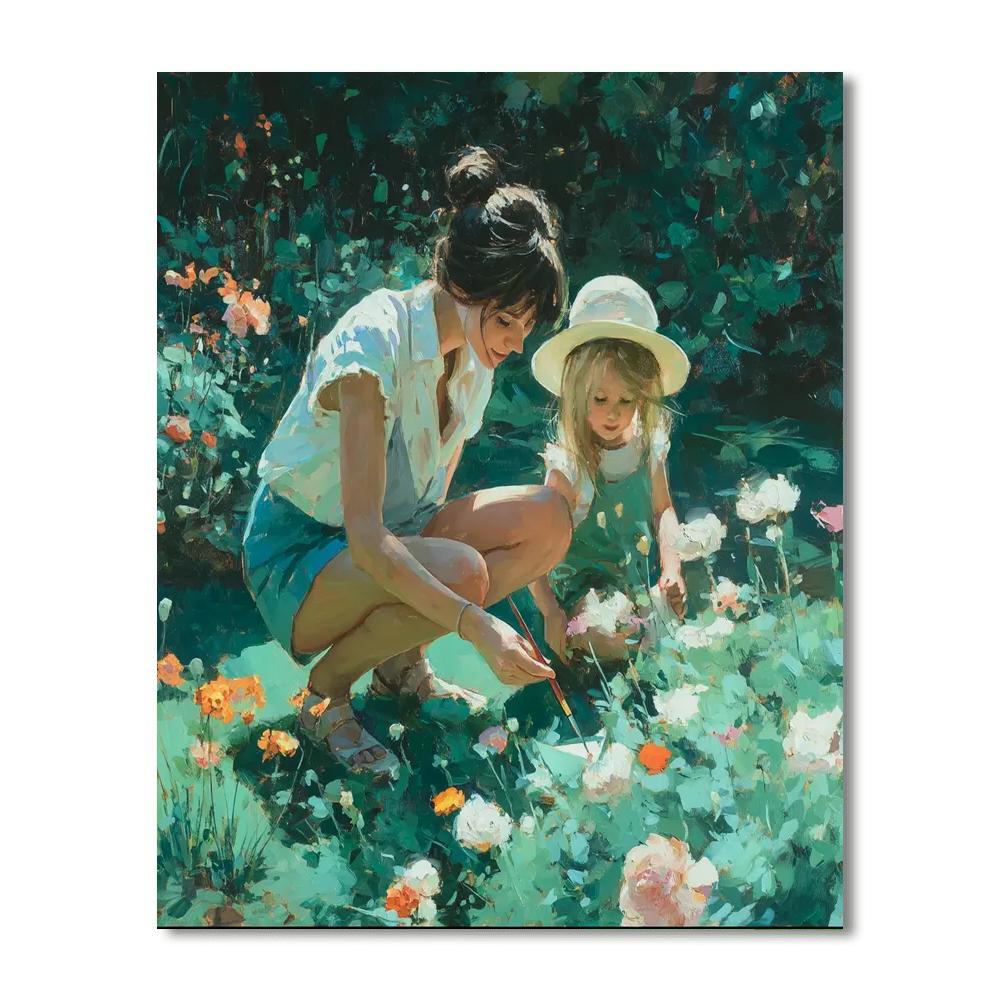 Morning Joy In The Garden DIY Paint By Numbers