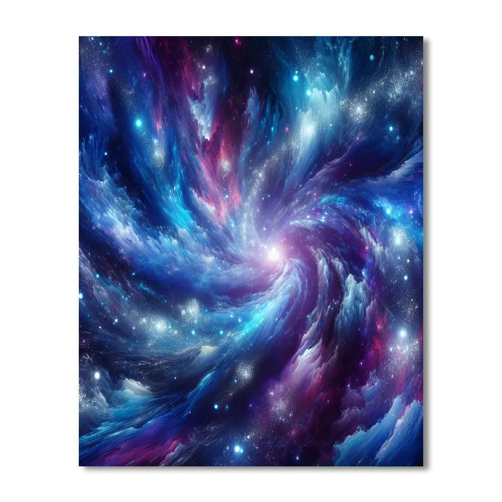 Mystic Galaxy Dreamscape Paint By Color