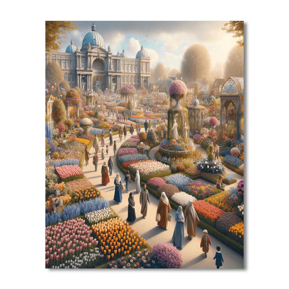 The Chelsea Flower Show Paint By Numbers