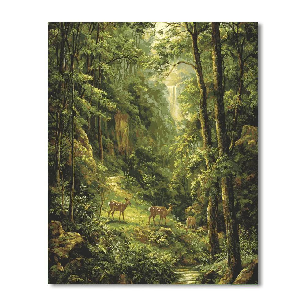 Thomas Gainsborough Inspired Harmonious Woodland Serenade  Paint By Numbers