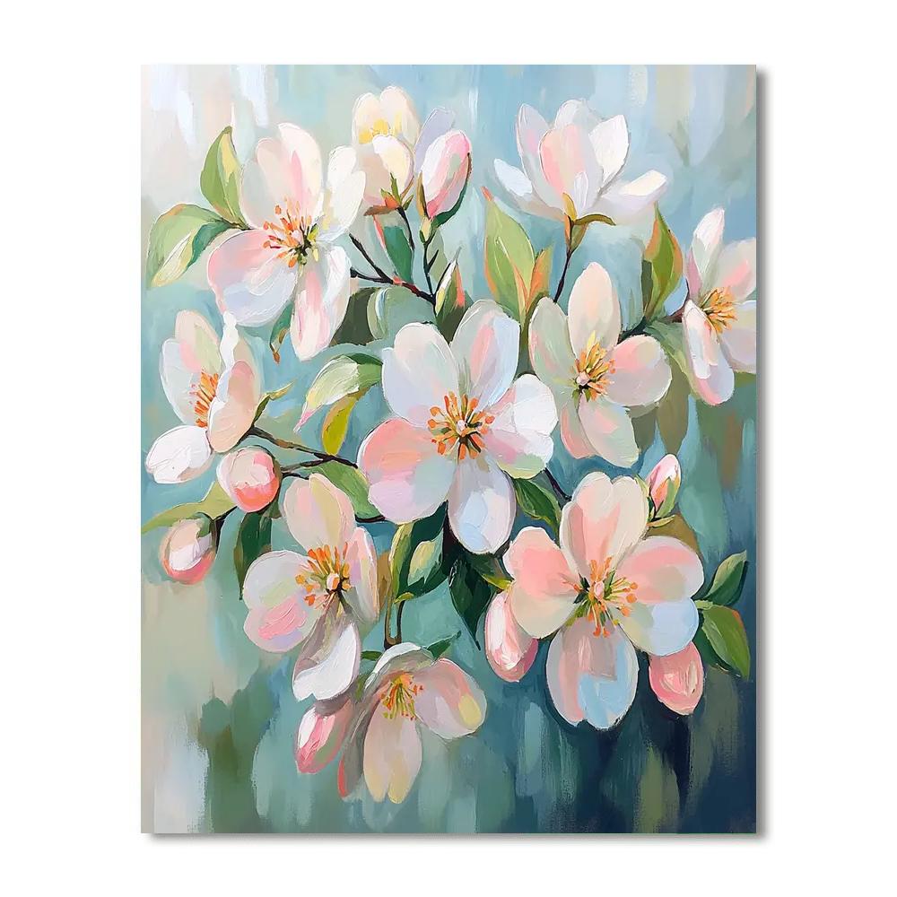 Edgar Degas Inspired Echoes Of Spring Blossoms  Paint By Numbers