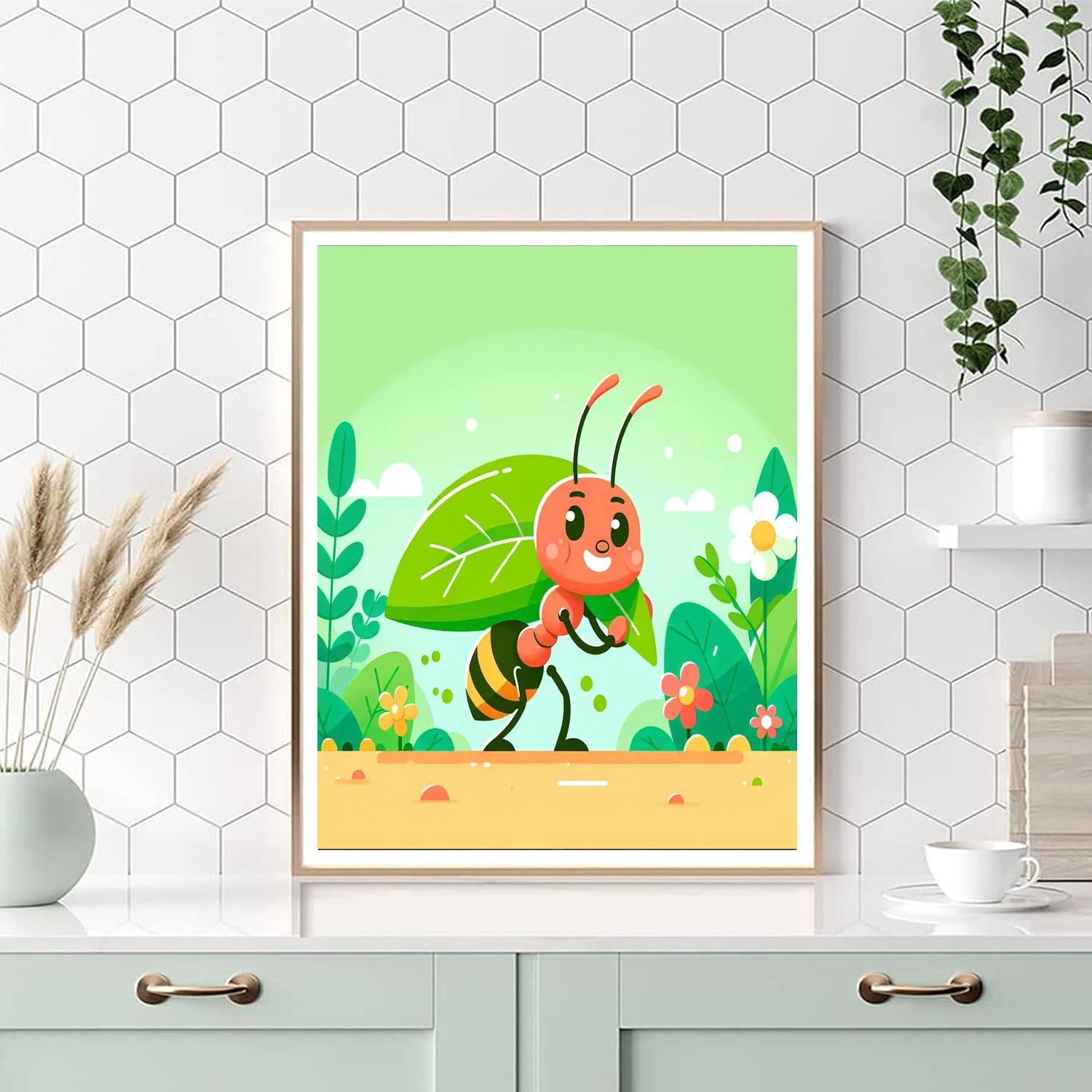 Curious Ant Painting By Numbers Kit